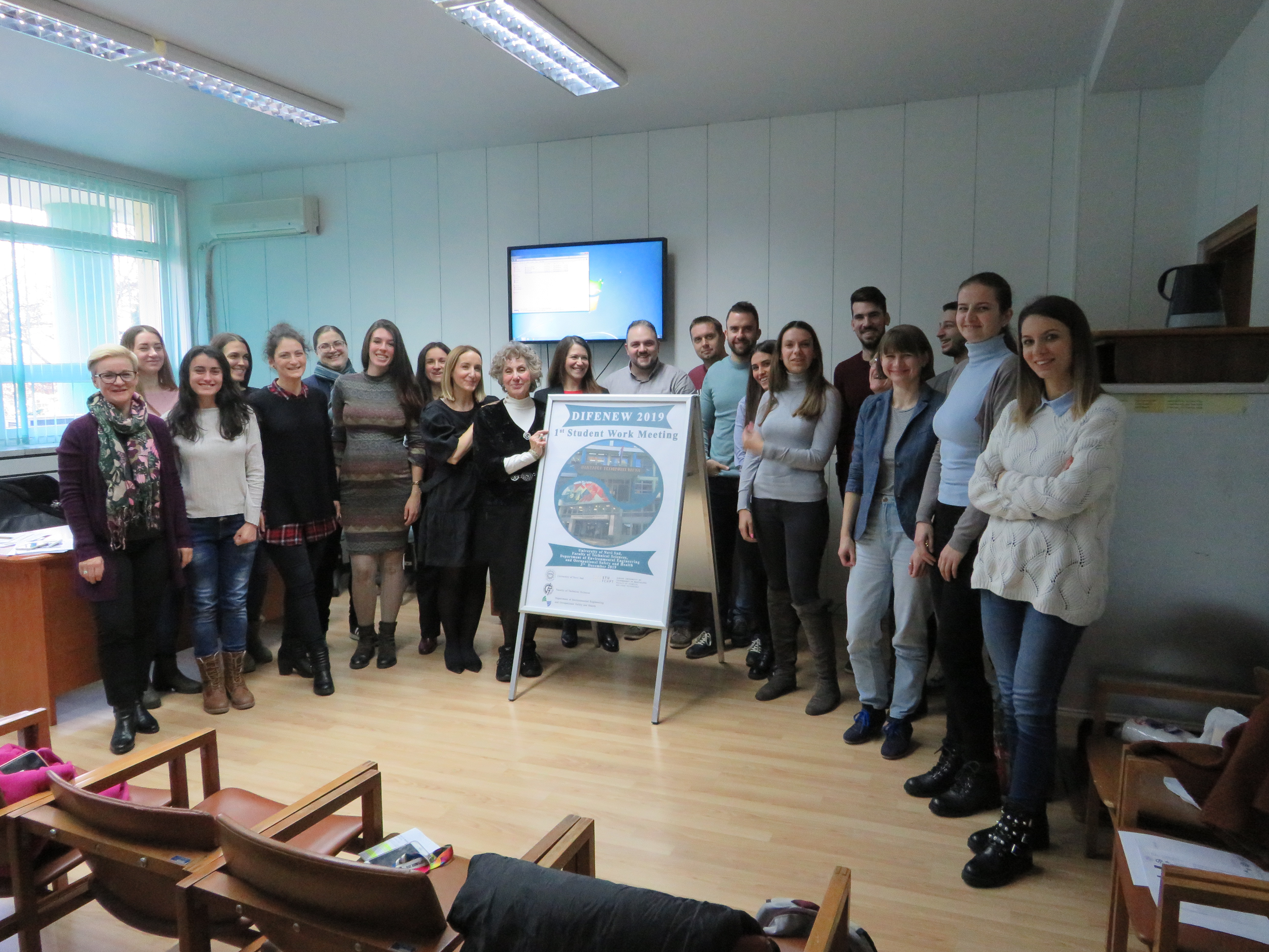 Prvi Radni sastanak studenata doktorskih studija DIFENEW 2019