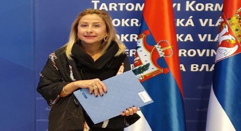 Prof. dr Maja Turk Sekulić, dobitnica Priznanja za naučnu izuzetnost istraživača na teritoriji AP Vojvodine